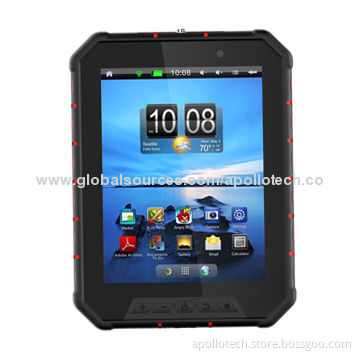 8-inch Rugged Android Tablet PCs with IP68 Waterproof Level, Shooting, Lighting Underwater of 10-15m